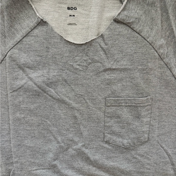 BDG Heather Gray Short Sleeve Tee - Picture 2 of 3